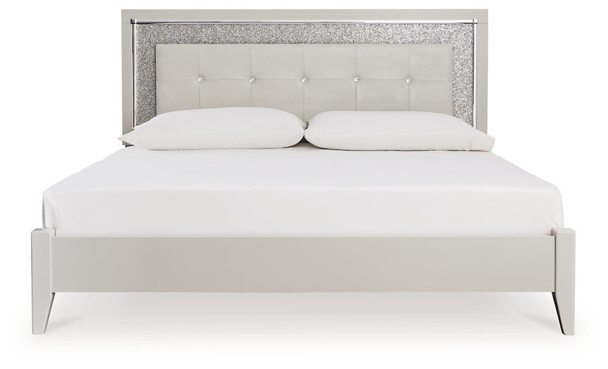 Ashley Express - Zyniden  Upholstered Panel Bed