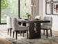 Burkhaus Dining Table and 4 Chairs