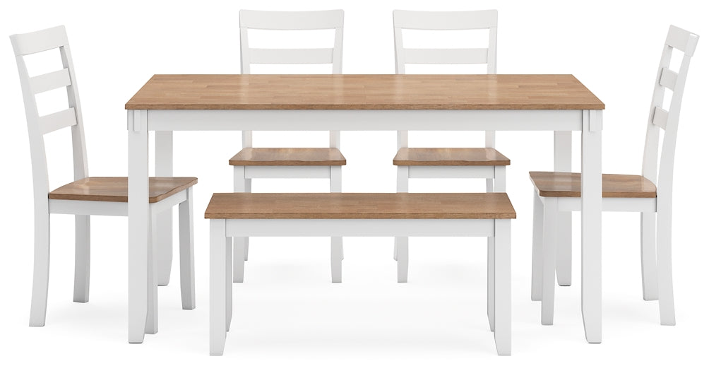 Gesthaven Dining Room Table Set (6/CN)