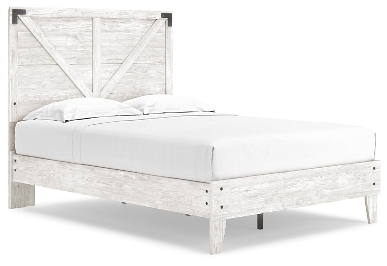 Ashley Express - Shawburn Full Platform Bed with Dresser