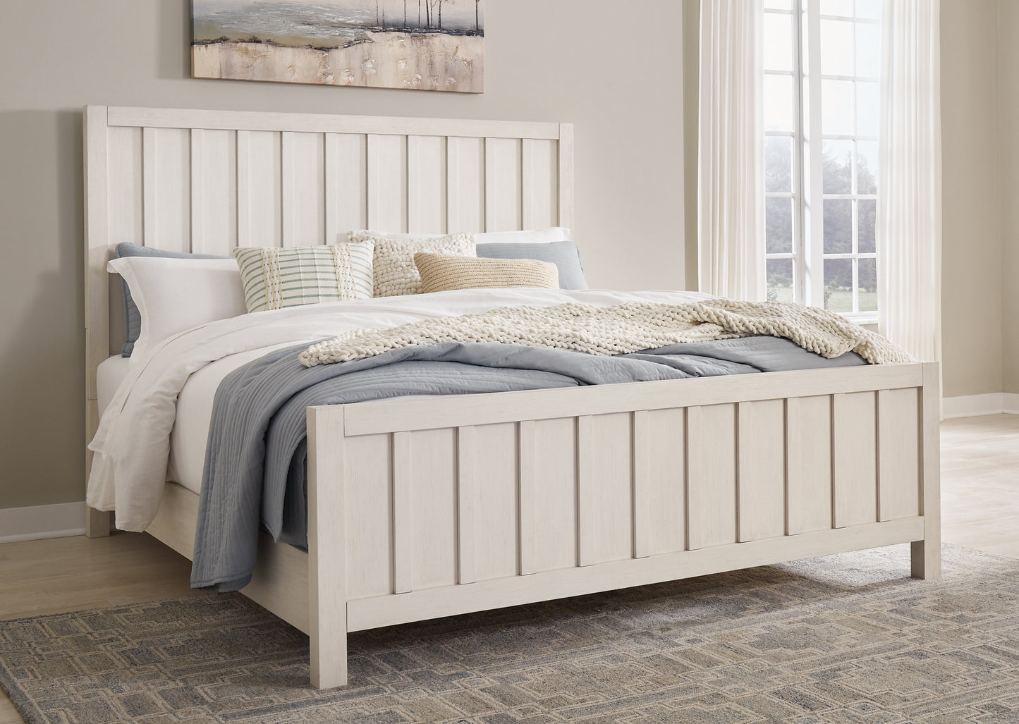 Shaybrock California King Panel Bed