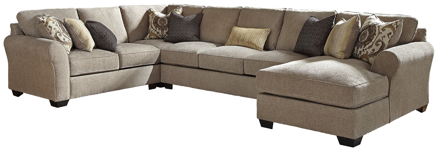 Pantomine 4-Piece Sectional with Chaise