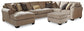 Pantomine 4-Piece Sectional with Ottoman