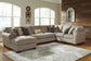 Pantomine 4-Piece Sectional with Ottoman