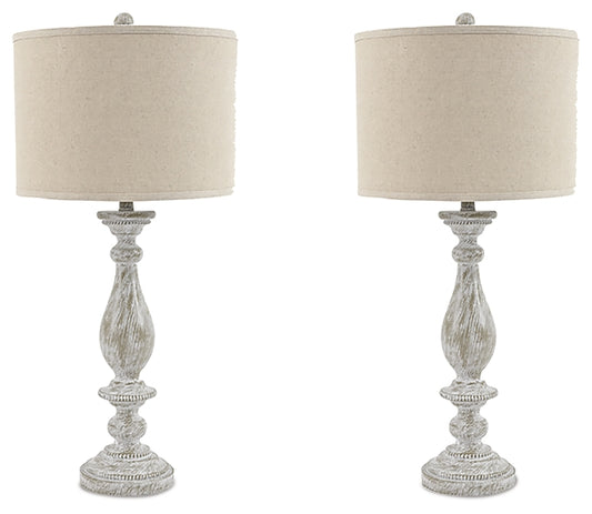 Ashley Express - Bernadate Poly Table Lamp (2/CN)