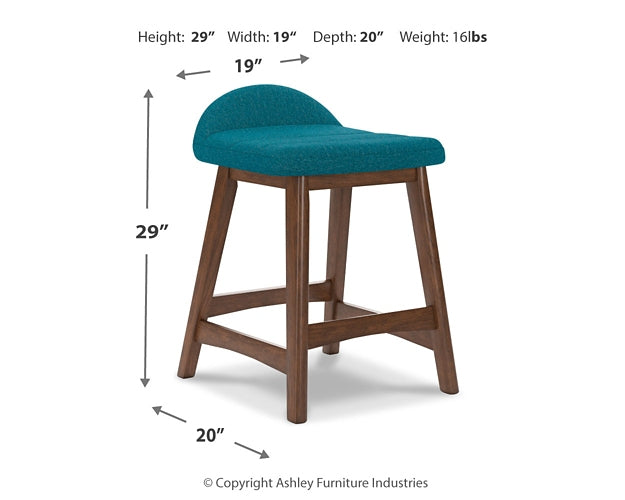 Ashley Express - Lyncott Counter Height Dining Table and 4 Barstools